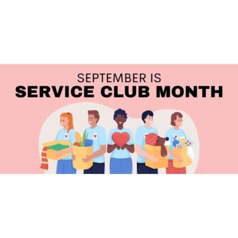 Service Club Month  x