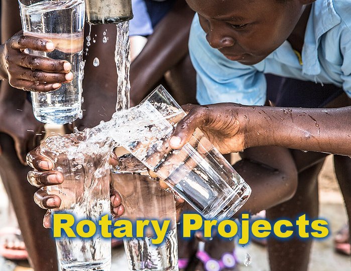 rotary water well project mozambique